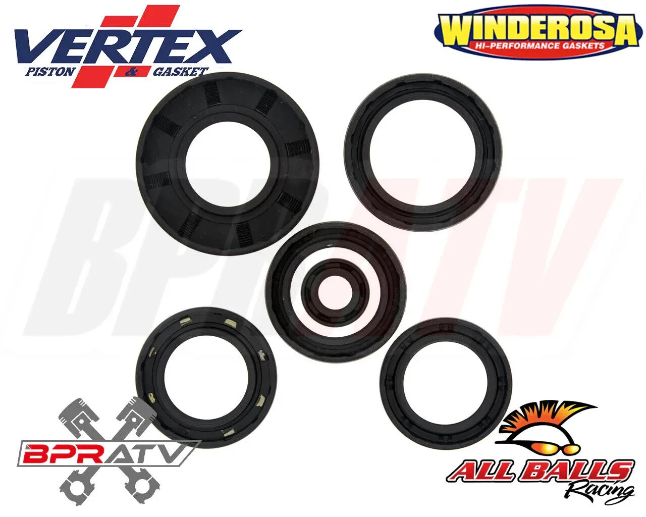 05-11 Brute Force 750 Bottom End Hotrods Crank Rods Rebuild NGK Plugs Cam Chains