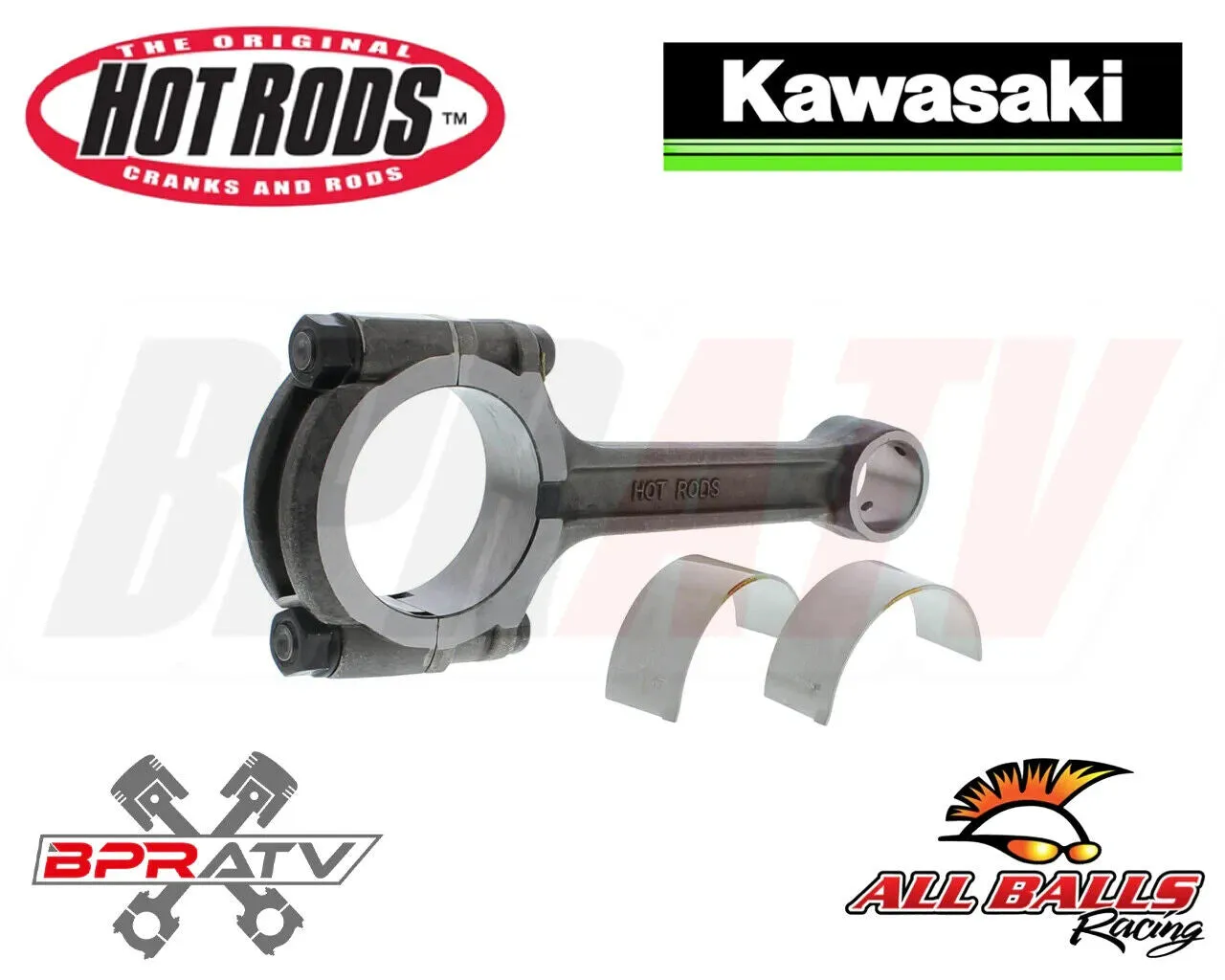 05-11 Brute Force 750 Bottom End Hotrods Crank Rods Rebuild NGK Plugs Cam Chains
