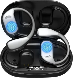 2025 AI Language Translator Earbuds Real Time, OWS 3-in-1 Translation Earbuds 144 Languages & Accents and Long Battery Life, Ideal for Travel and Business (Black)