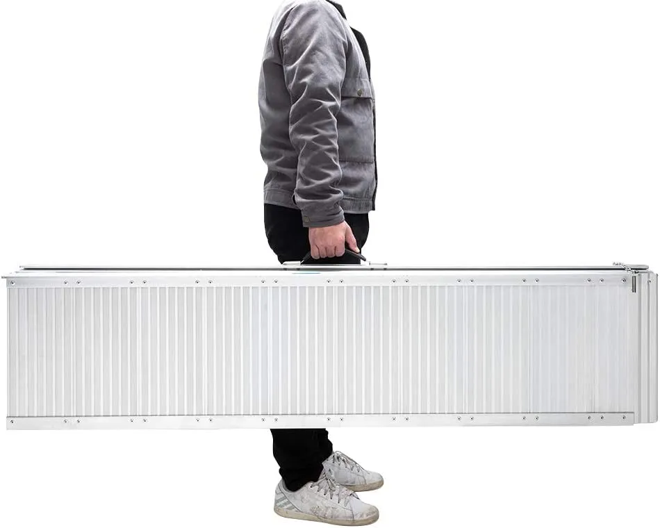 4ft Portable Threshold Wheelchair Ramp for Handicape Access at Home