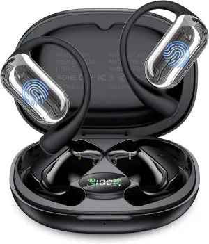 AI Language Translation Earbuds Real-Time, 144 Languages & Accents, Audifonos Traductores Ingls Espaol, Compatible with iOS & Android, Ideal for Travel, Business, Learning (Deep Black)