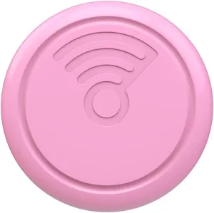 Air Tag 1 Pack,Item Locator with Sound Remind, Bluetooth & GPS Tracking Device for Key,Luggage,Backpack,Wallet and Pet,Works with Apple Find My (iOS Only)-Pink