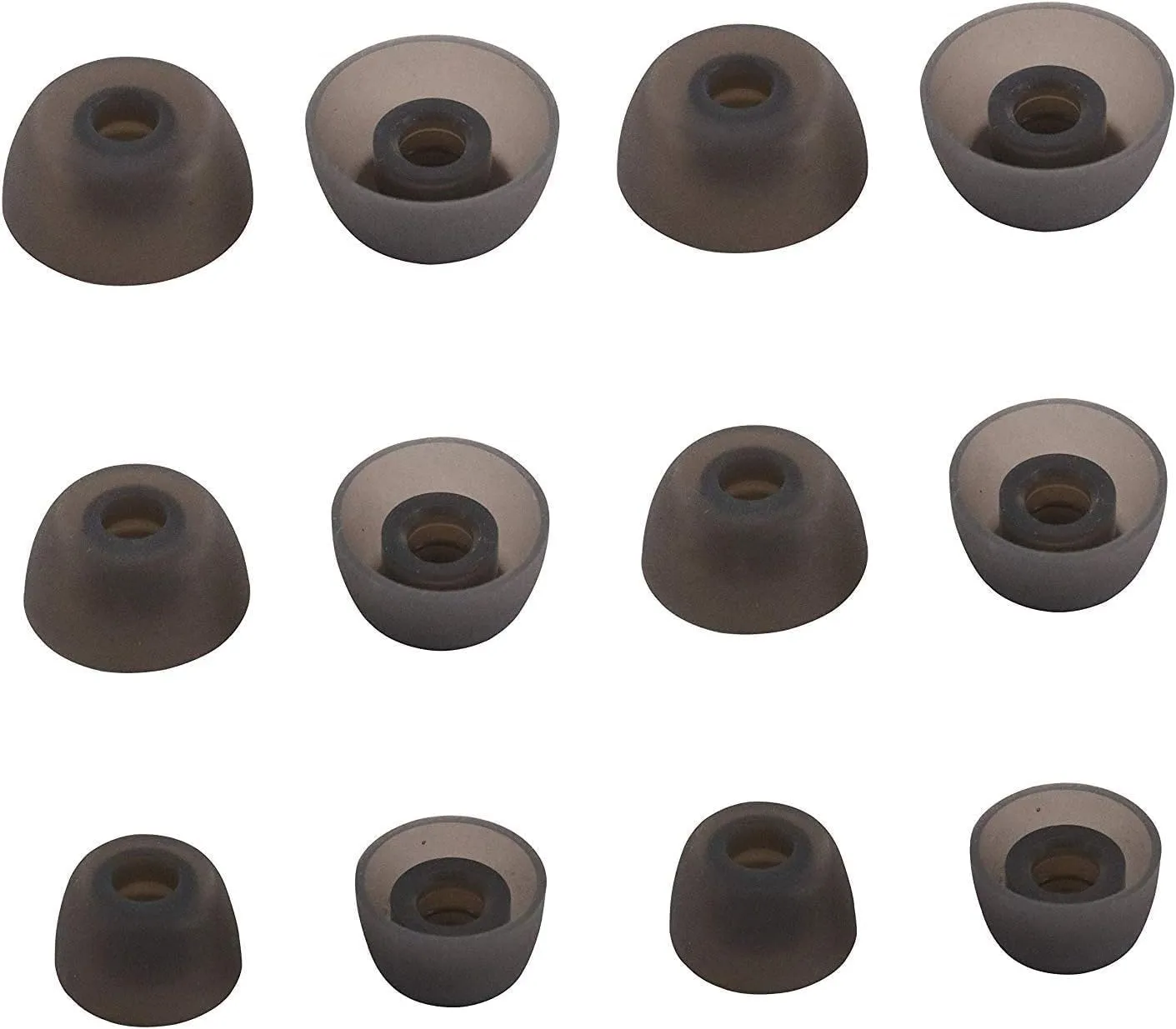 ALXCD Ear Tips Compatible with Jabra Elite 8 Elite 10 Earbuds, S/M/L 3 Sizes 9 Pairs Soft Silicone Earbuds Replacement Tips, Compatible with Jabra Elite 8 Elite 10, Gray