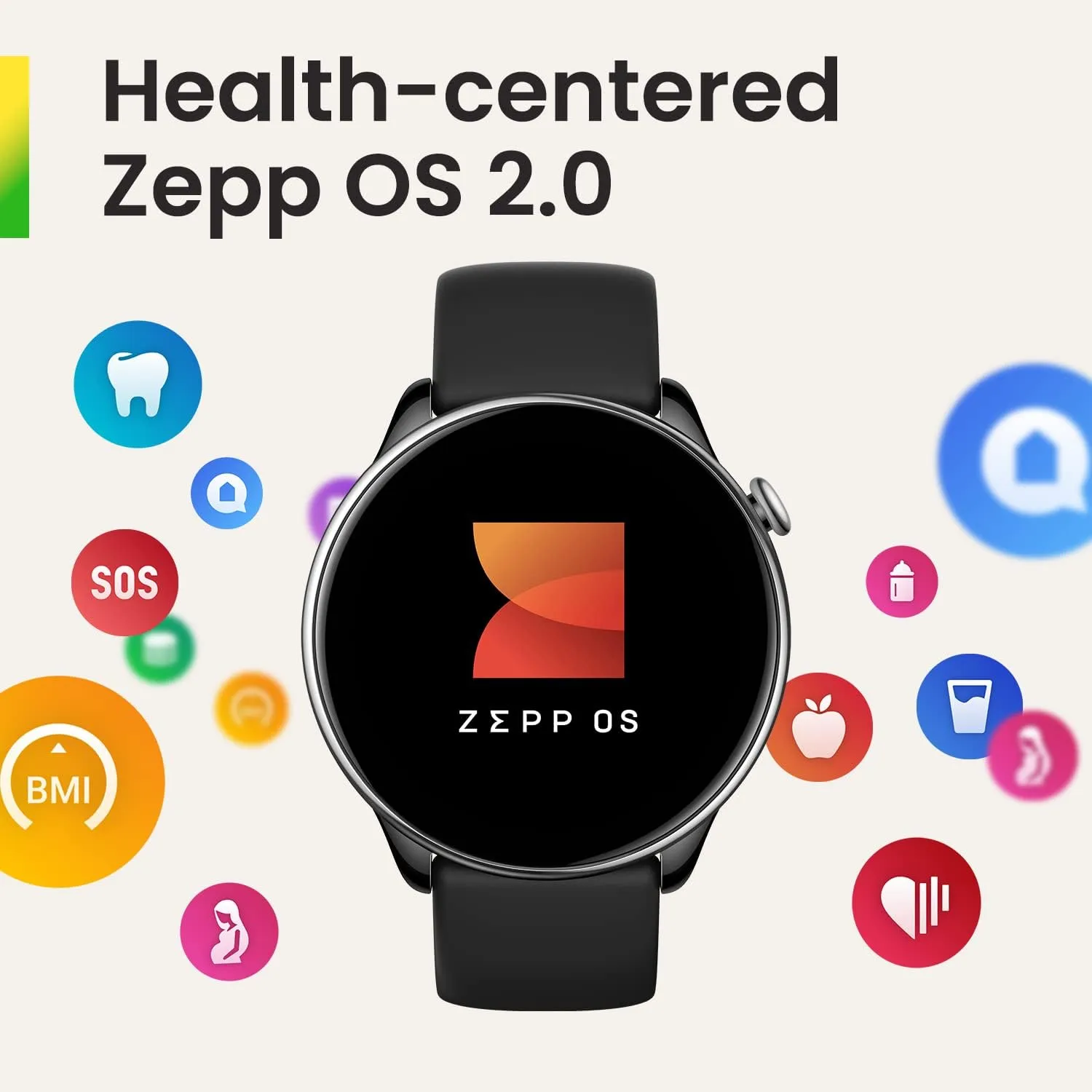 Amazfit GTR Mini Smart Watch 43mm, 14-Day Battery Life, GPS, AI Fitness App Enabled, Heart Rate & Sleep Health Monitoring, Activity Trackers and Smartwatches, Android iPhone Compatible, Misty Pink