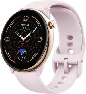 Amazfit GTR Mini Smart Watch 43mm, 14-Day Battery Life, GPS, AI Fitness App Enabled, Heart Rate & Sleep Health Monitoring, Activity Trackers and Smartwatches, Android iPhone Compatible, Misty Pink