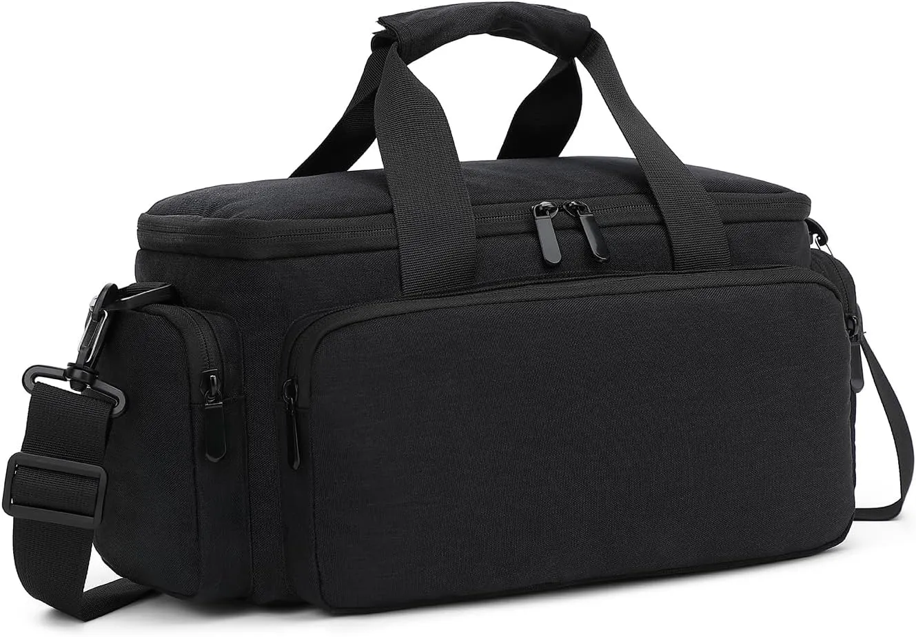 Andoer Camera Case, Water-Resistant Shock-Proof DSLR/SLR Single Bag for Mirrorless Camera with Removable Dividers and Shoulder Strap