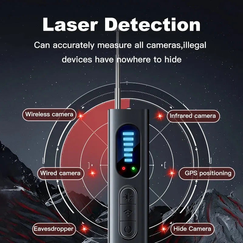 Anti-Spy Hidden Camera & Bug Detector