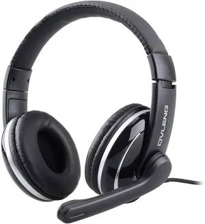 axGear 3.5mm Stereo HiFi Music Gaming Headset Headphone with Microphone for PC Computer