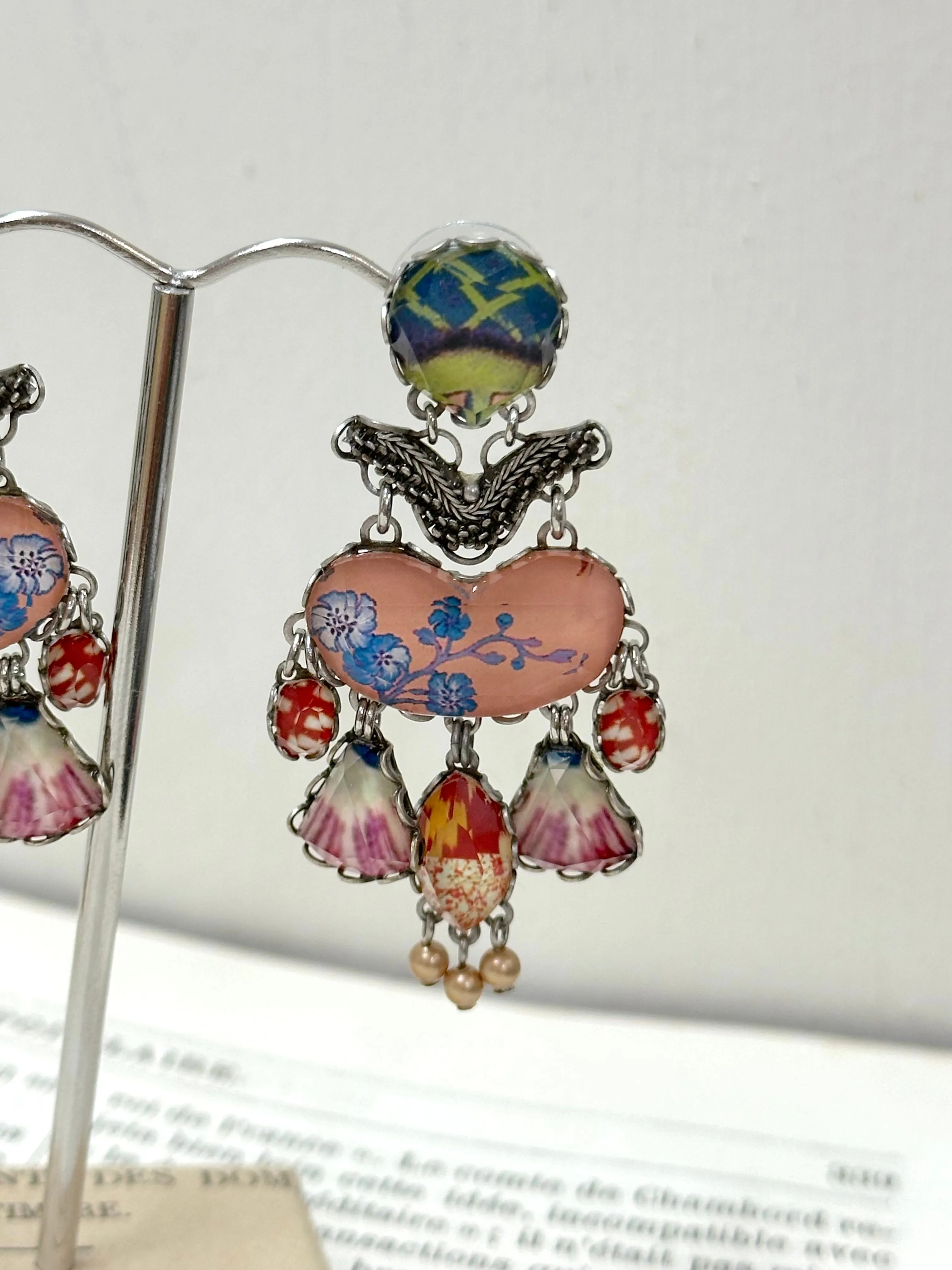 Ayala Bar Large Feather Stud Earrings