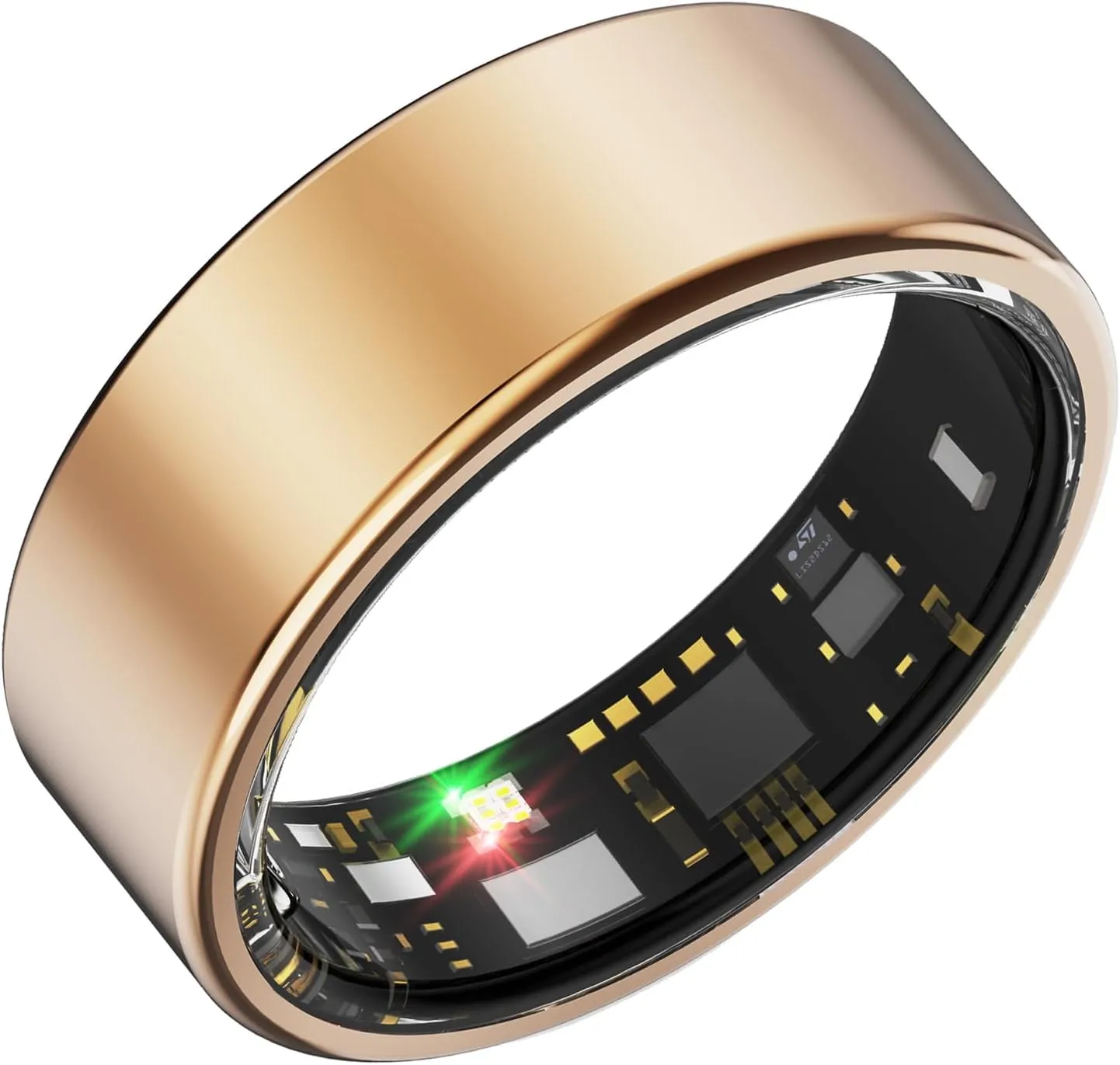 BENIO Smart Ring for Women Men, Health Ring Fitness Tracker with Sleep Trackers/Heart Rate/Steps/Calories, No APP Subscription, Fitness Ring Up to 7-Days, for iPhone & Android (10)