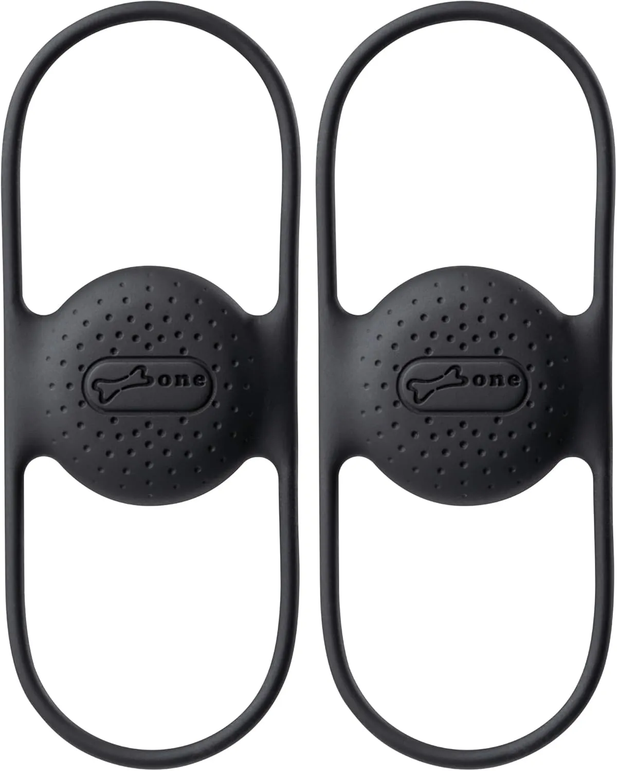 BONE Bike AirTag Strap (2 Packs), Hidden Bicycle GPS Tracker Case for Apple AirTag, Ultra-Lightweight Scratch-Free & Waterproof Silicone Holder, Anti-Theft Seatpost Mount for Mountain Bikes & Scooters