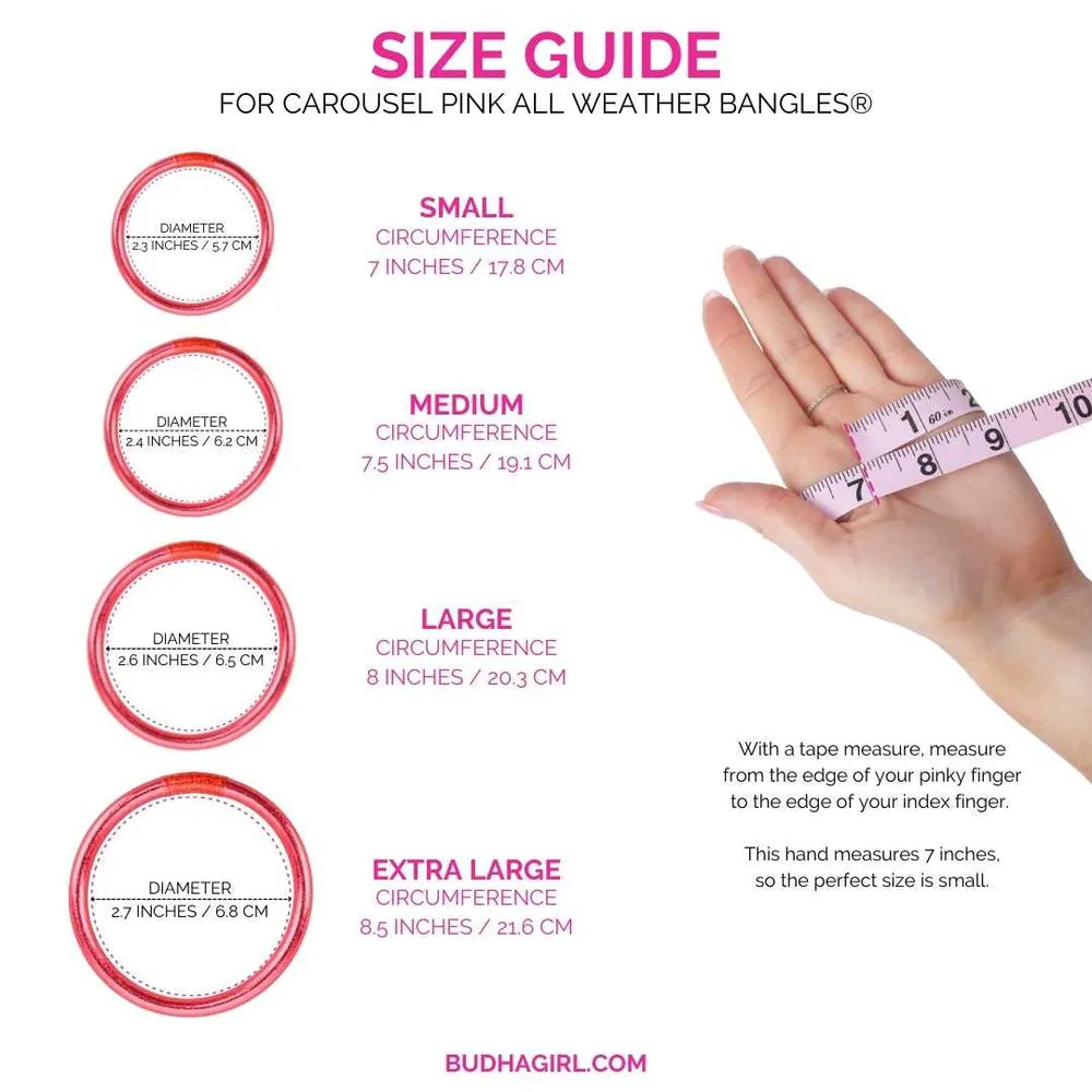 Carousel Pink Budha Girl Bracelets