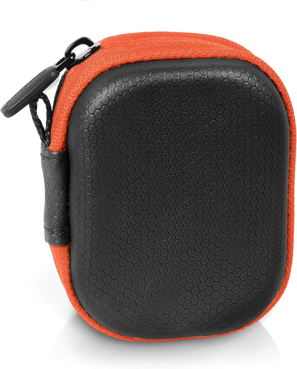 CaseSack Case for CMF Buds Earbuds, 42dB Noise Cancelling Earbuds (Black with Orange)