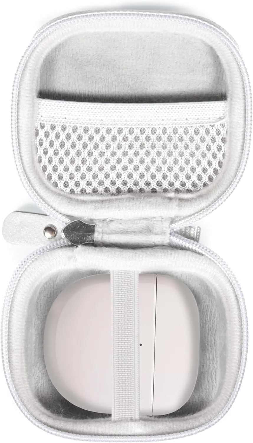 CaseSack Case for New Bose QuietComfort Ultra Wireless Noise Cancelling Earbuds, Bose QuietComfort Earbuds II Wireless Noise Cancelling in-Ear Headphones (Smoke White)