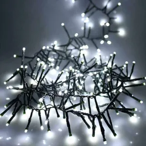 CLEDEN 480 LED Cluster Christmas Tree String Fairy Lights