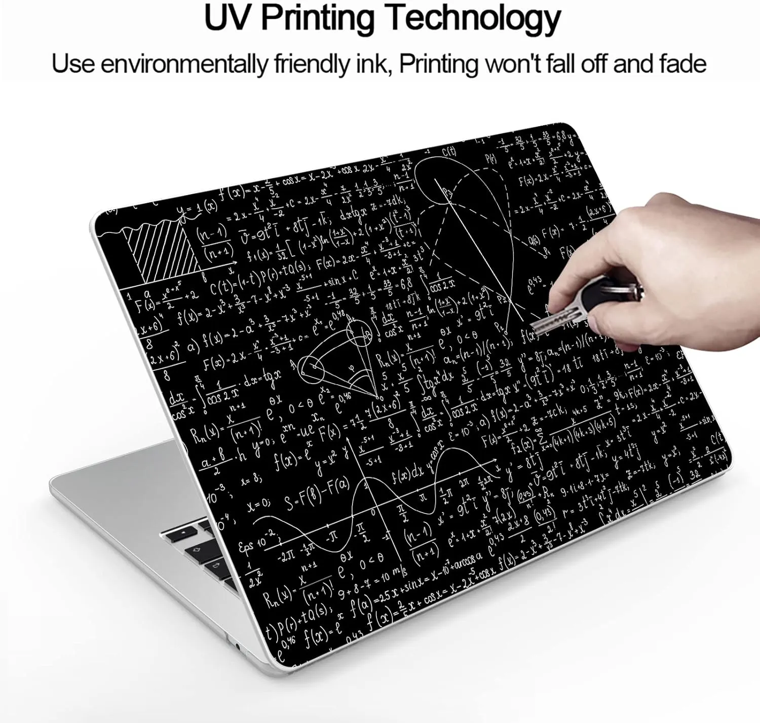 Compatible with MacBook Air 15-inch Case 2023 Release A2941 M2 Chip, Hard Shell Laptop Sleeve with Keyboard Cover & Dust Plugs -blackboard-12