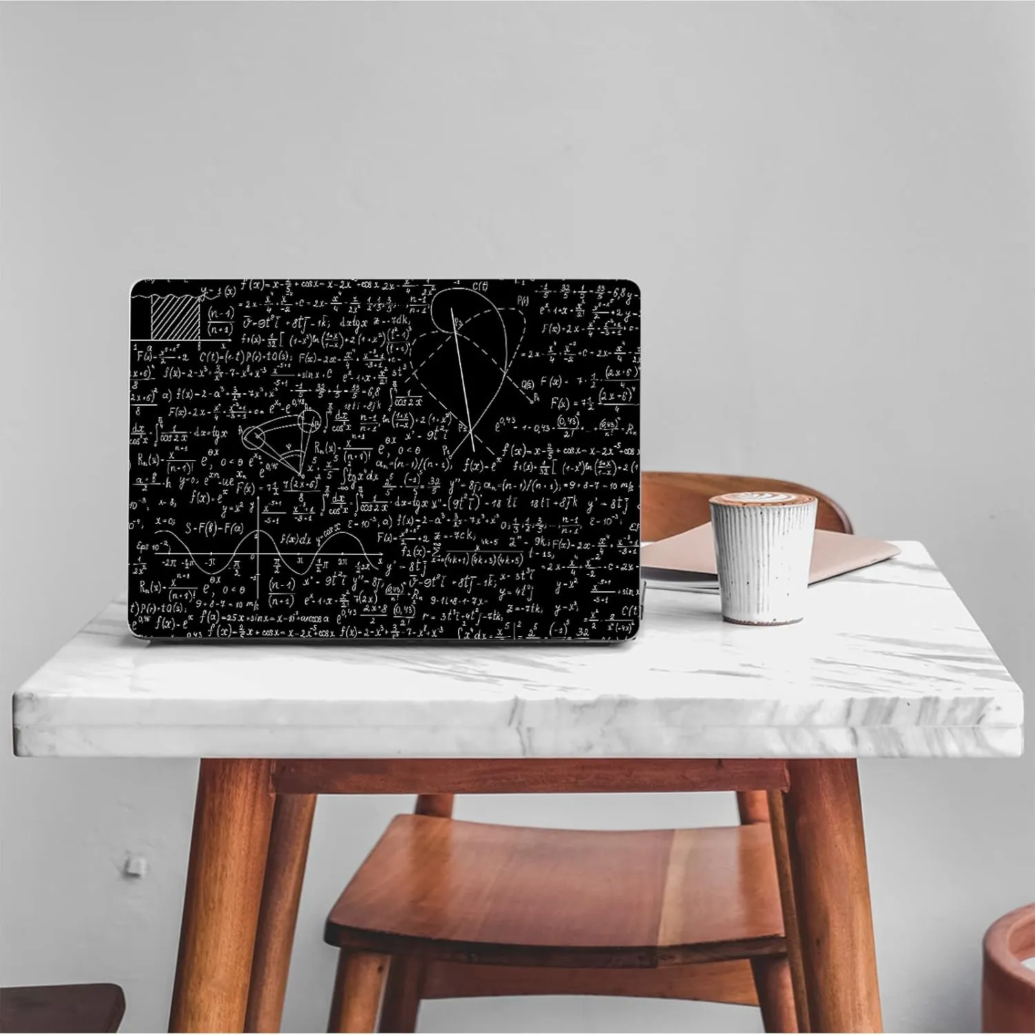 Compatible with MacBook Air 15-inch Case 2023 Release A2941 M2 Chip, Hard Shell Laptop Sleeve with Keyboard Cover & Dust Plugs -blackboard-12