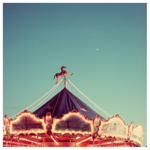 Crescent Moon Over Paris #2 - Fine Art Photograph
