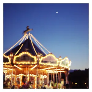 Crescent Moon Over Paris - Fine Art Photograph