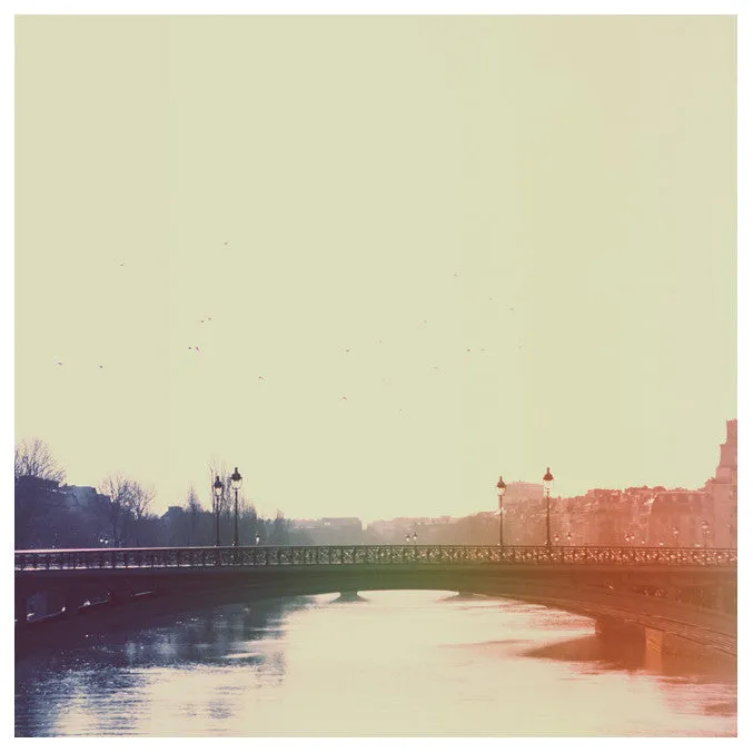 Crossing the Seine - Fine Art Photograph