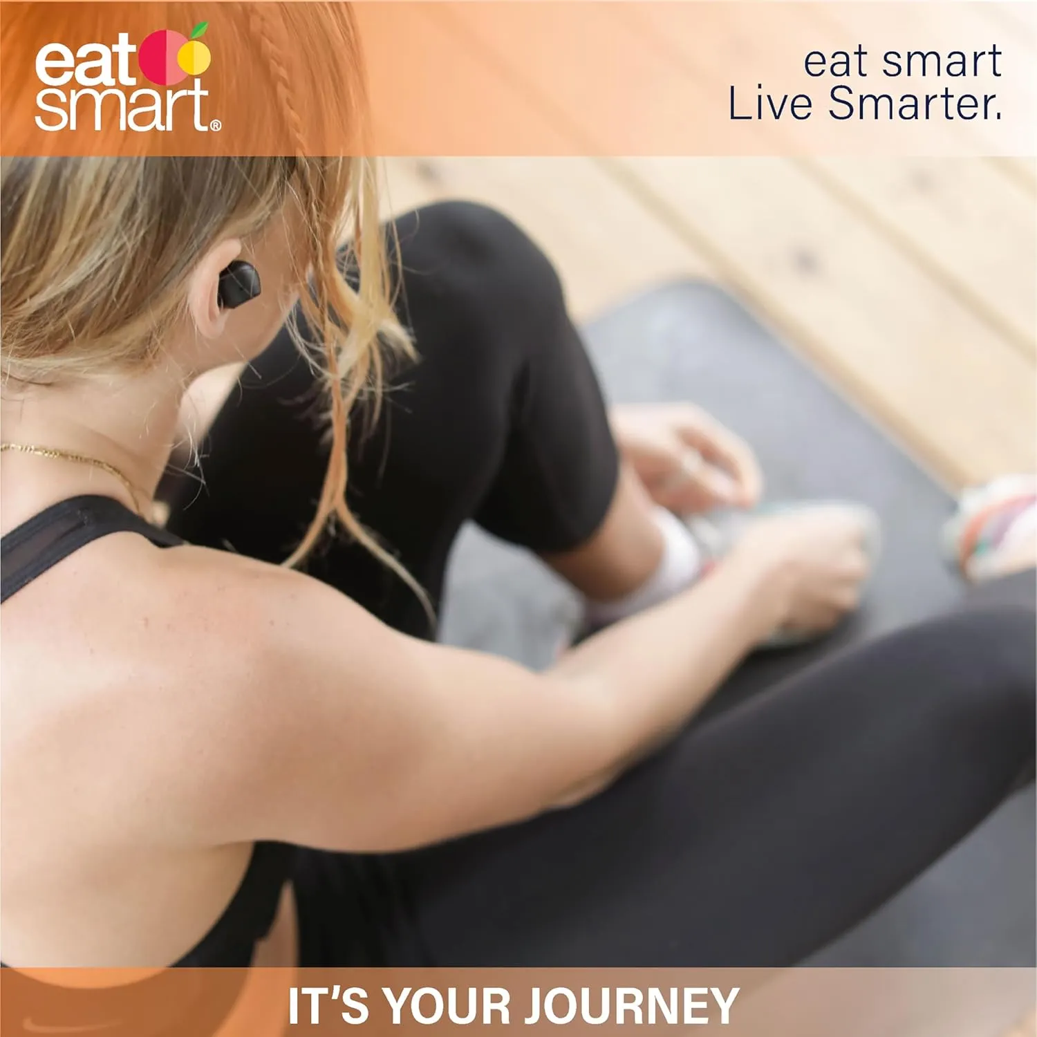 Eat Smart Products Digital Bathroom Scale with Extra Large Lighted Display, Free Body Tape Measure Included, Grey and Clear