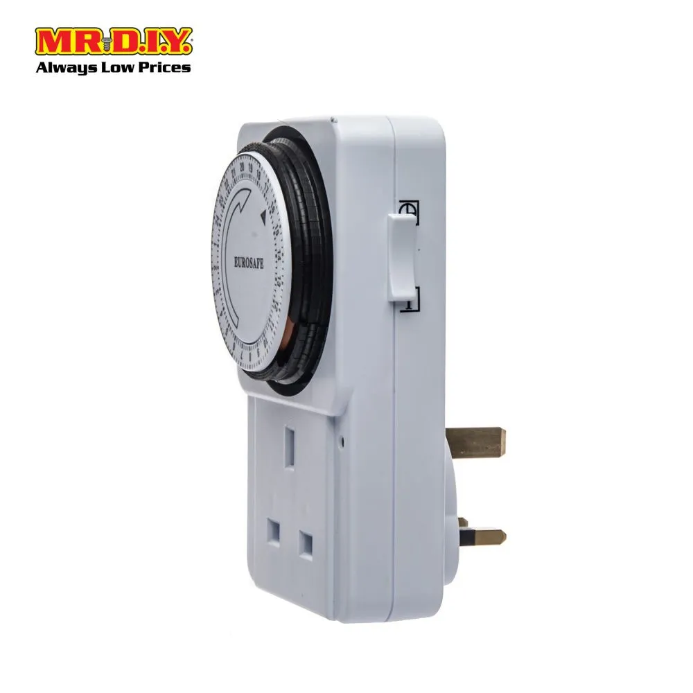 EUROSAFE 24 Hours Programmer Timer Power Controller Socket