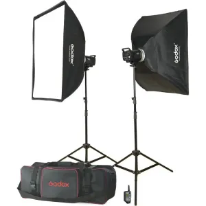Godox MS300-F 2-Monolight Studio Light Kit