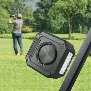 Golf Speaker - Bluetooth Speaker for Golf Cart, Deep Bass, TWS, 15W, Waterproof