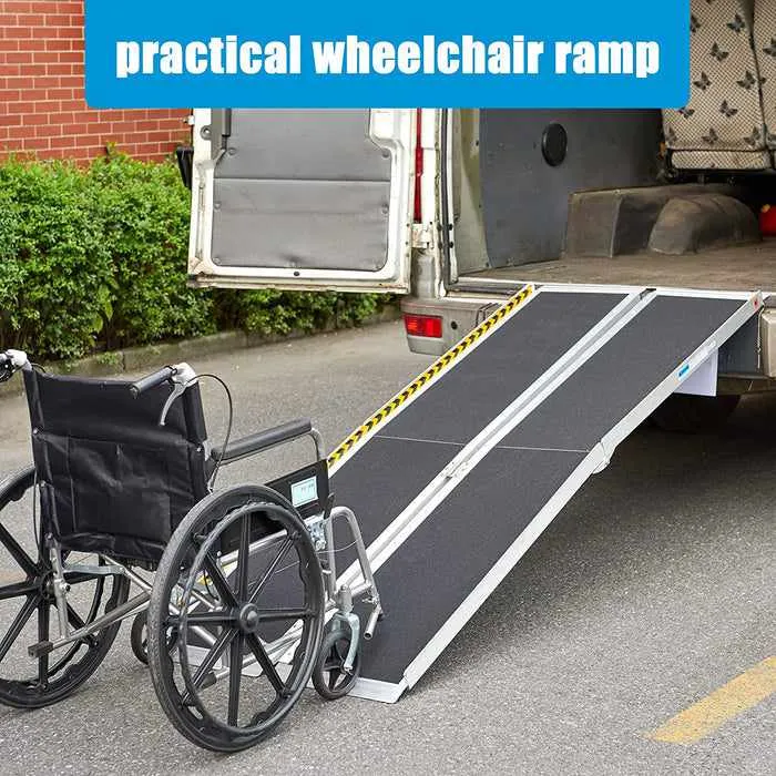 Heavy Duty Portable Temporary Home Wheelchair Stair Ramp