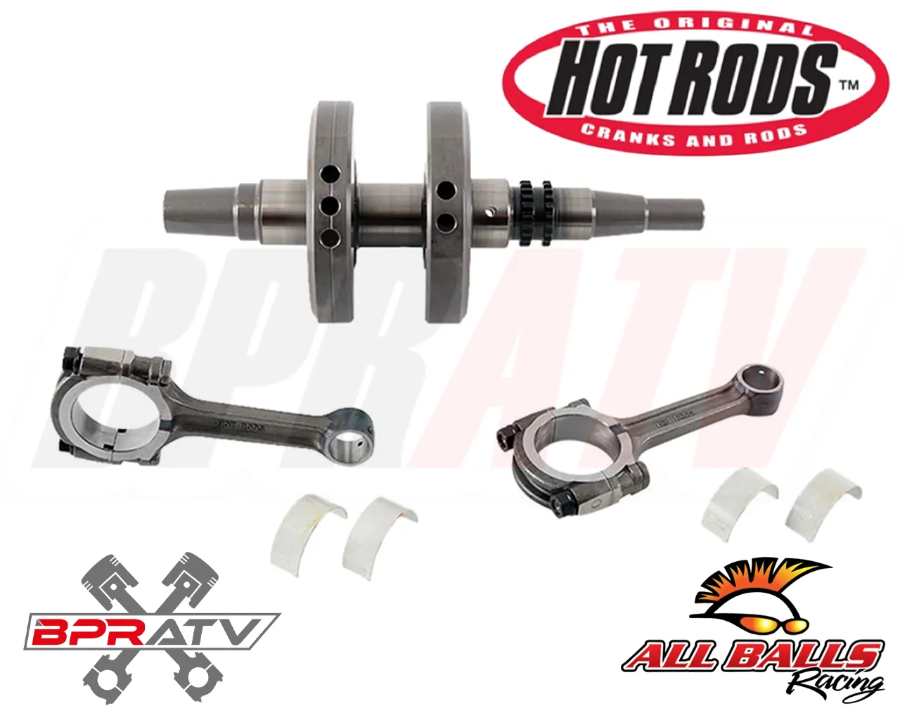 Kawasaki KFX700 KFX Bottom End Hotrods Crank Rods Rebuild NGK Plugs 3 Cam Chains