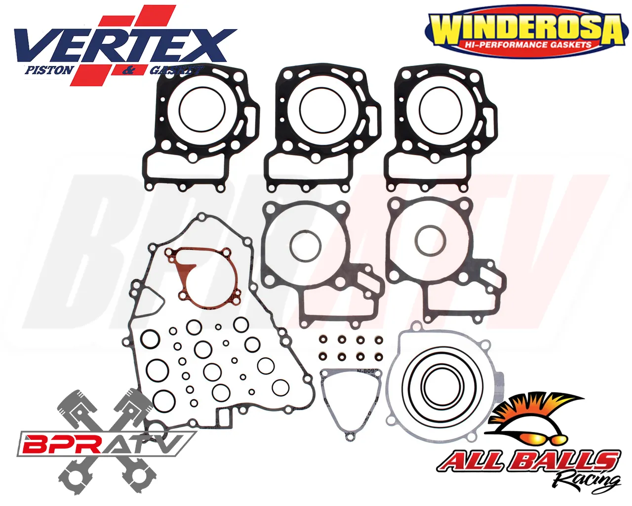 Kawasaki KFX700 KFX Bottom End Hotrods Crank Rods Rebuild NGK Plugs 3 Cam Chains