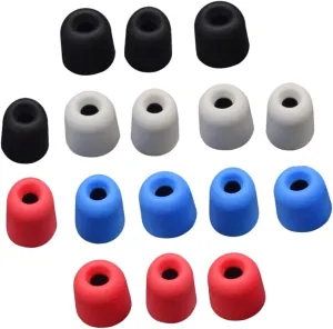 Kisangel 3sets Ergonomic Ear Plugs Memory Foam Sponge Tips Universal Fit for Headphones 8pairs*3
