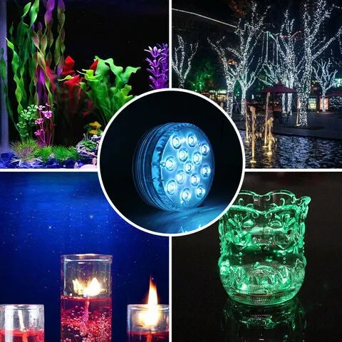 LED Pool Lights - Underwater Remote LED Swimming Pool Lights