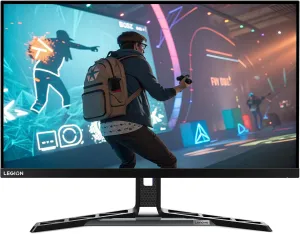 Lenovo Legion Y27q-30 Monitor - 2025 - Gaming Monitor - 27" QHD IPS Display - Overclocked 180z Artery Software - AMD FreeSync Premium - 0.5ms MPRT - Raven Black NearEdgeless Design