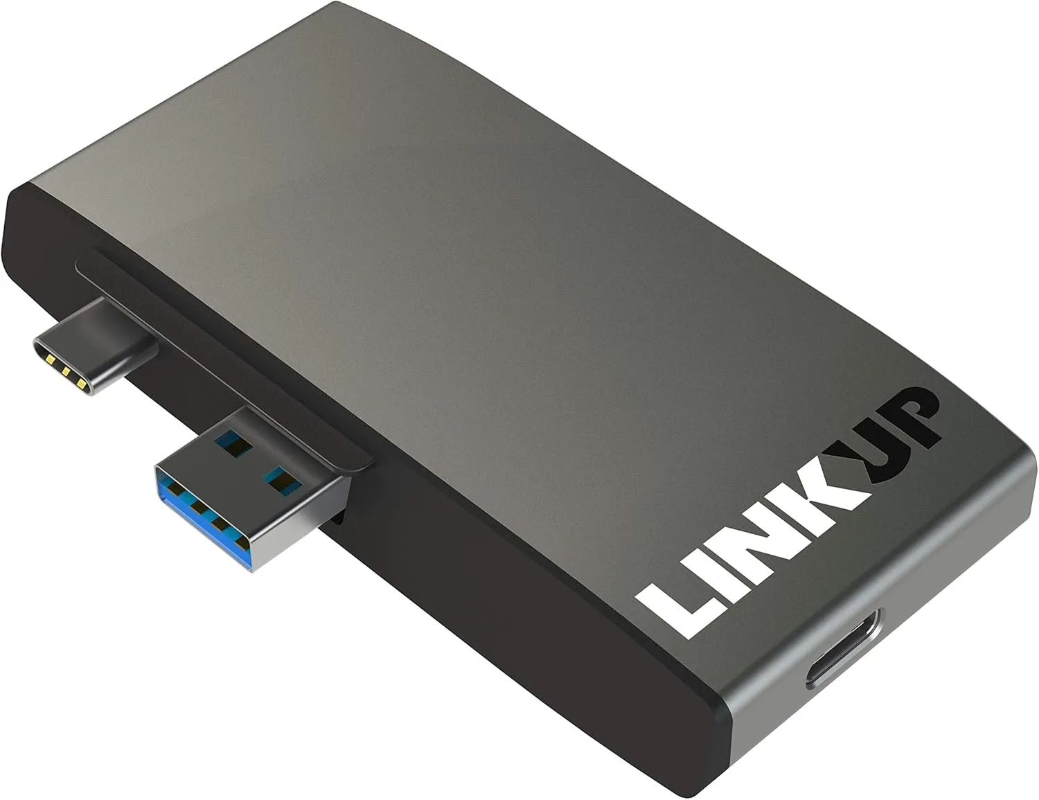 LINKUP - Surface Pro 7 Compatible SD Card Micro Memory Reader Adapter Hub | 6-in-1 Docking Station | 4K HDMI, SD/MicroSD Card Slots, 2 x USB-A 3.0, 1 x USB-C Ports |