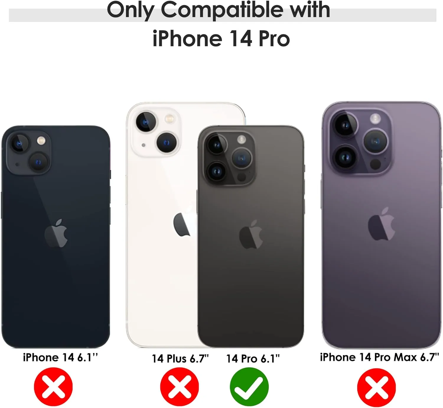 LOHASIC for iPhone 14 Pro Case, Compatible with MagSafe Premium PU Leather Luxury Business Protective Grip Magnetic Back Cover Men Women Cases for iPhone 14 Pro 6.1" - Dark Brown