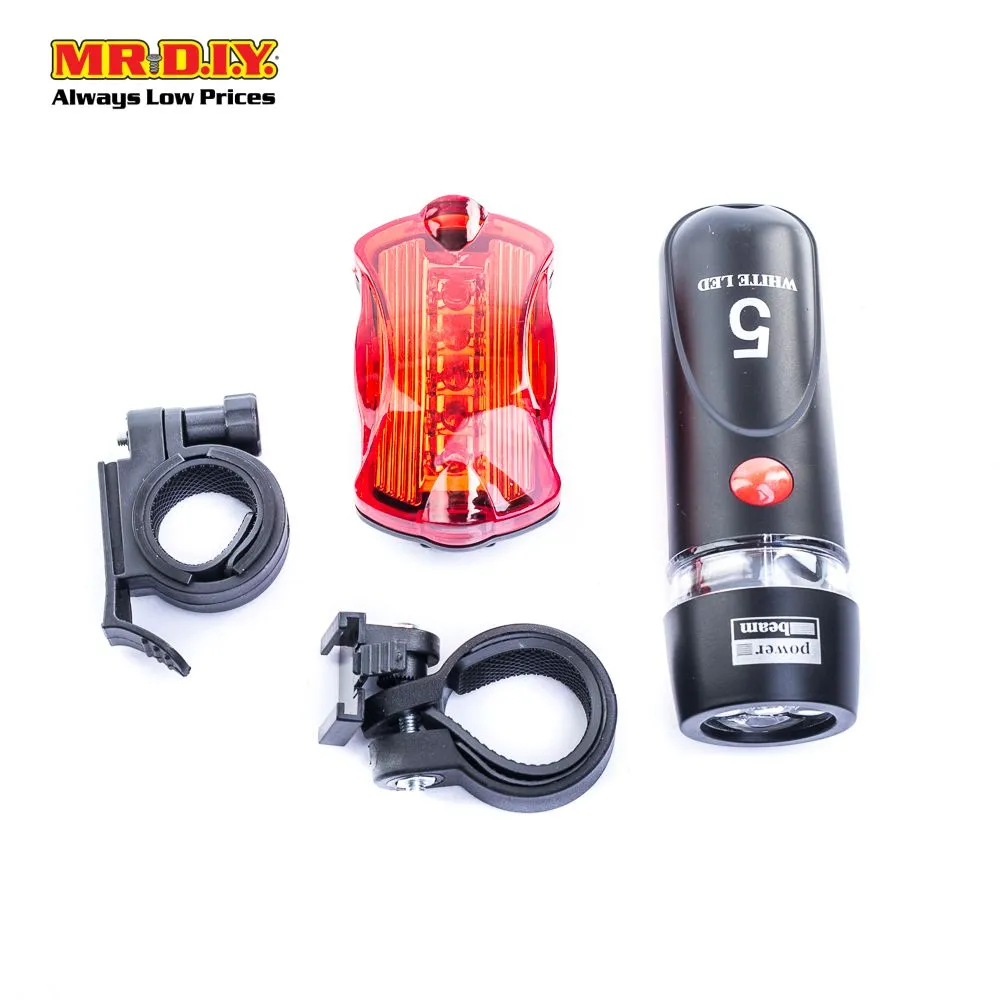 (MR.DIY) WILDWOLF LED Waterproof Bicycle Bike Torch Lights Set