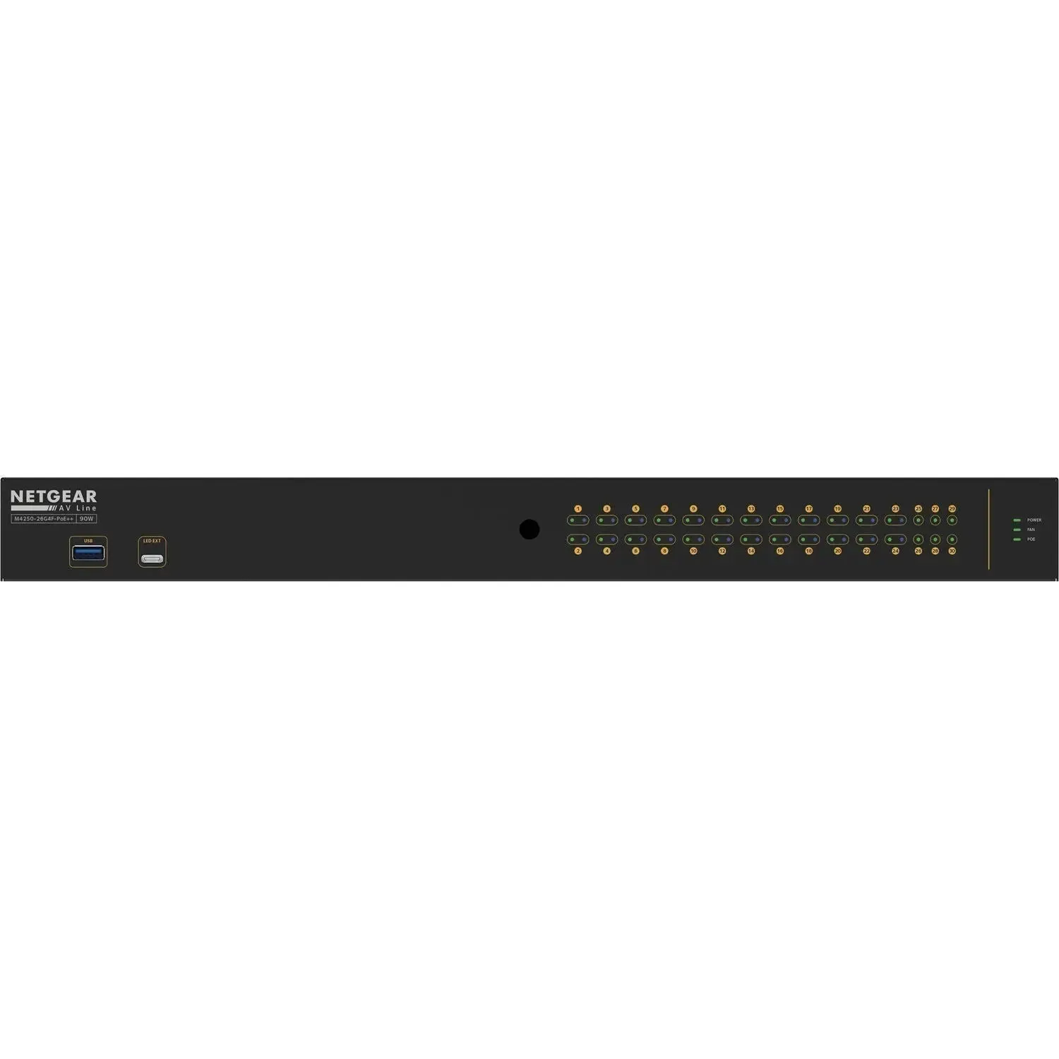 Netgear AV Line M4250 GSM4230UP 24-Port Gigabit PoE   Compliant Managed Network Switch with SFP (1440W)