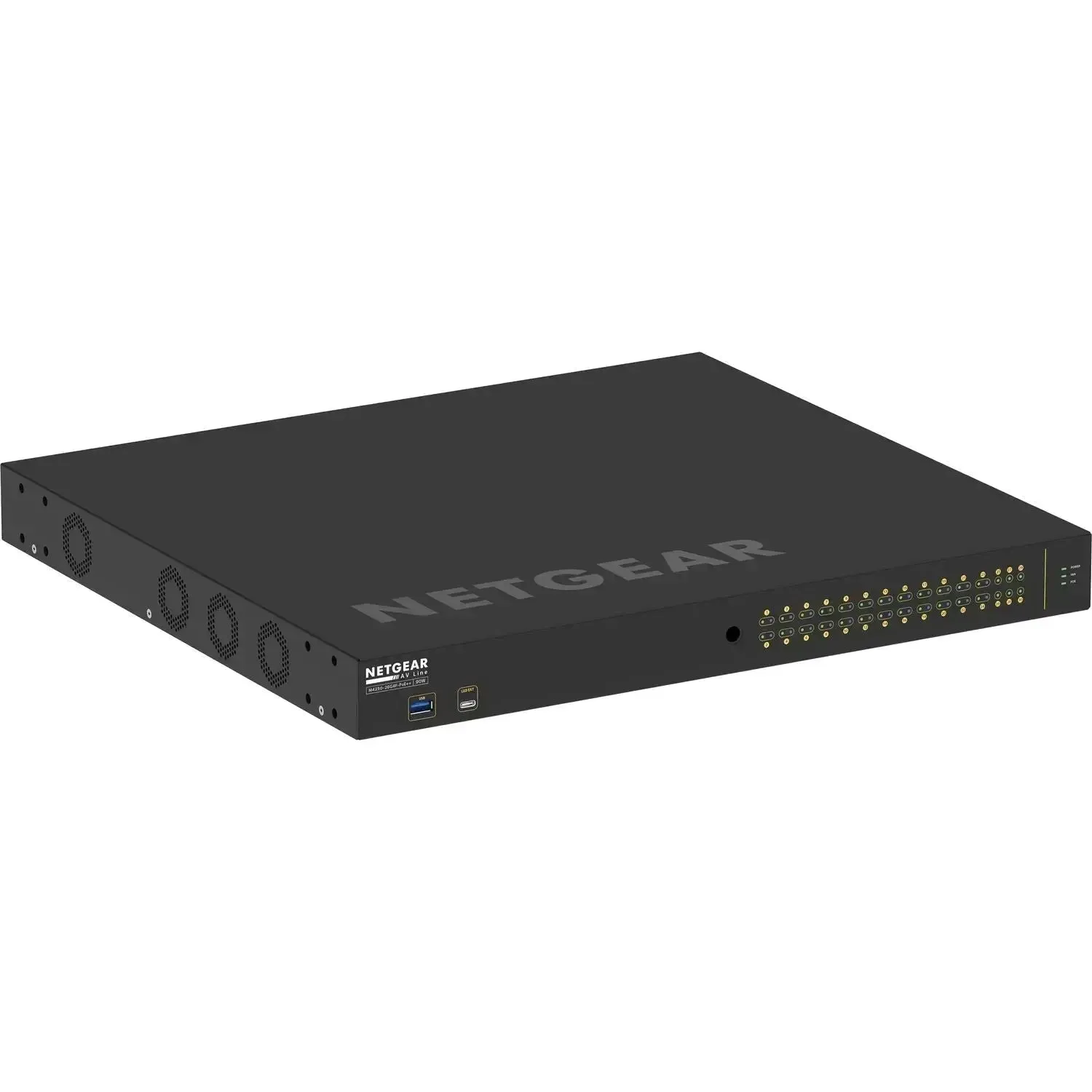 Netgear AV Line M4250 GSM4230UP 24-Port Gigabit PoE   Compliant Managed Network Switch with SFP (1440W)