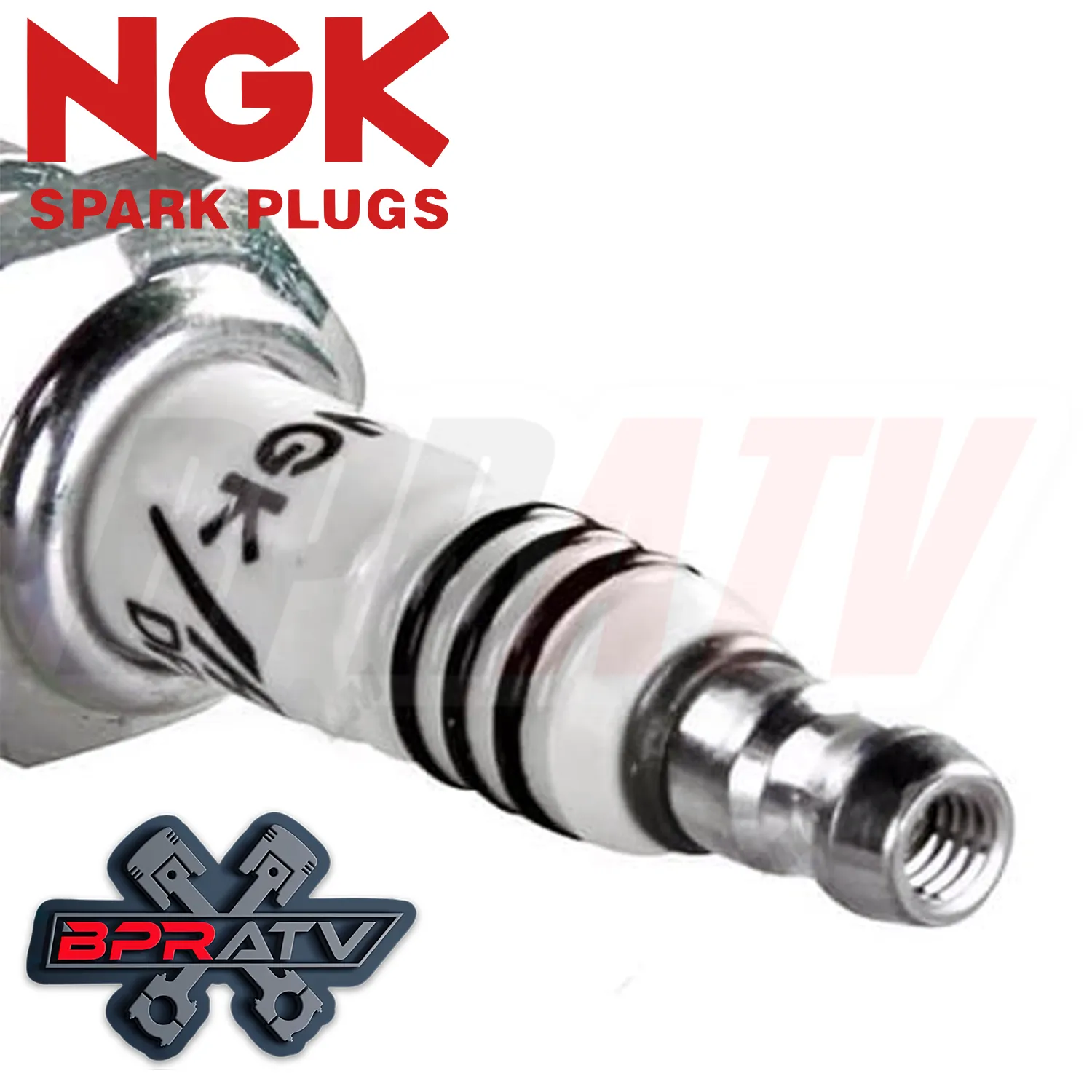 NGK Laser Iridium Spark Plugs BKR7EIX Polaris Sportsman 700 800 RZR RZR800 Pair