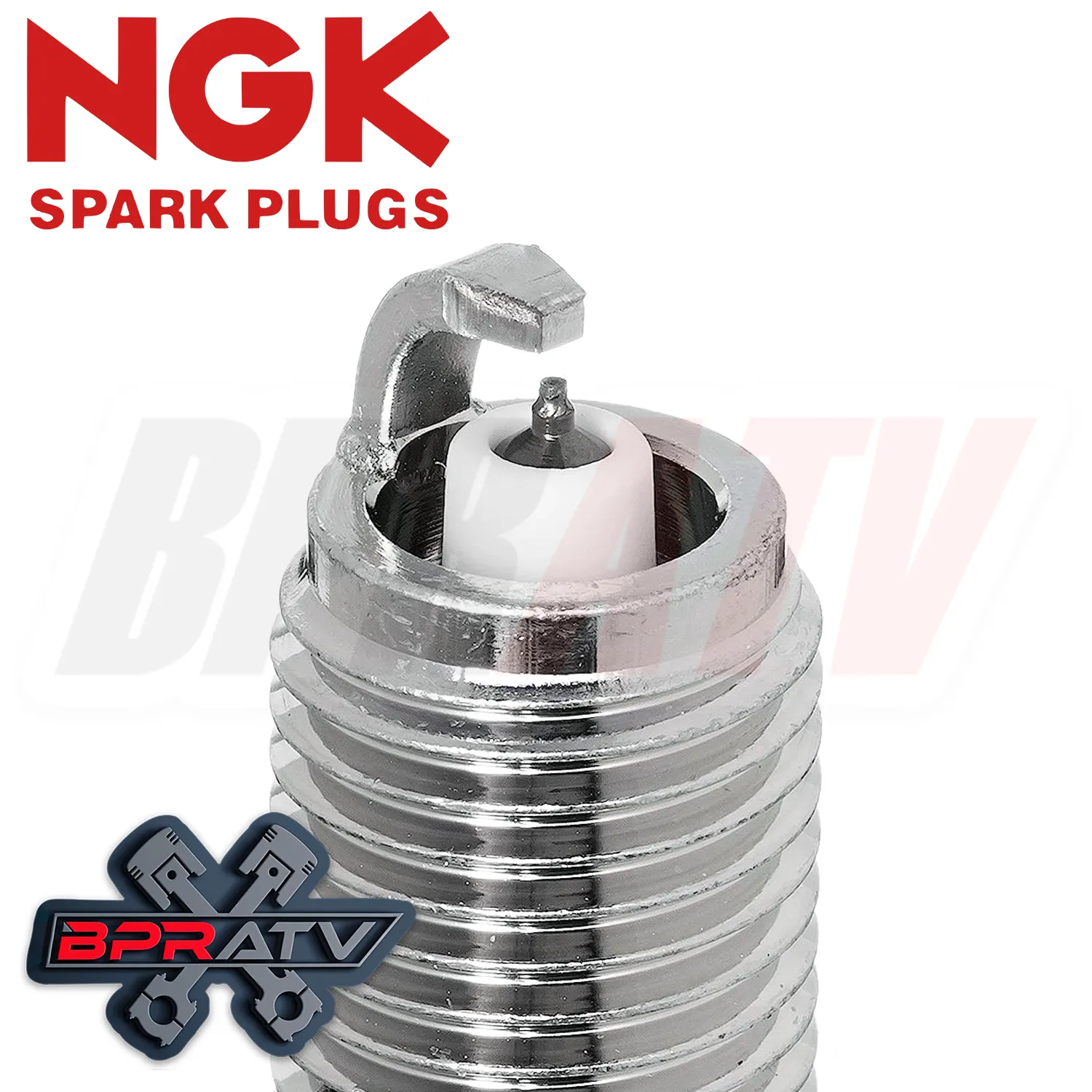 NGK Laser Iridium Spark Plugs BKR7EIX Polaris Sportsman 700 800 RZR RZR800 Pair
