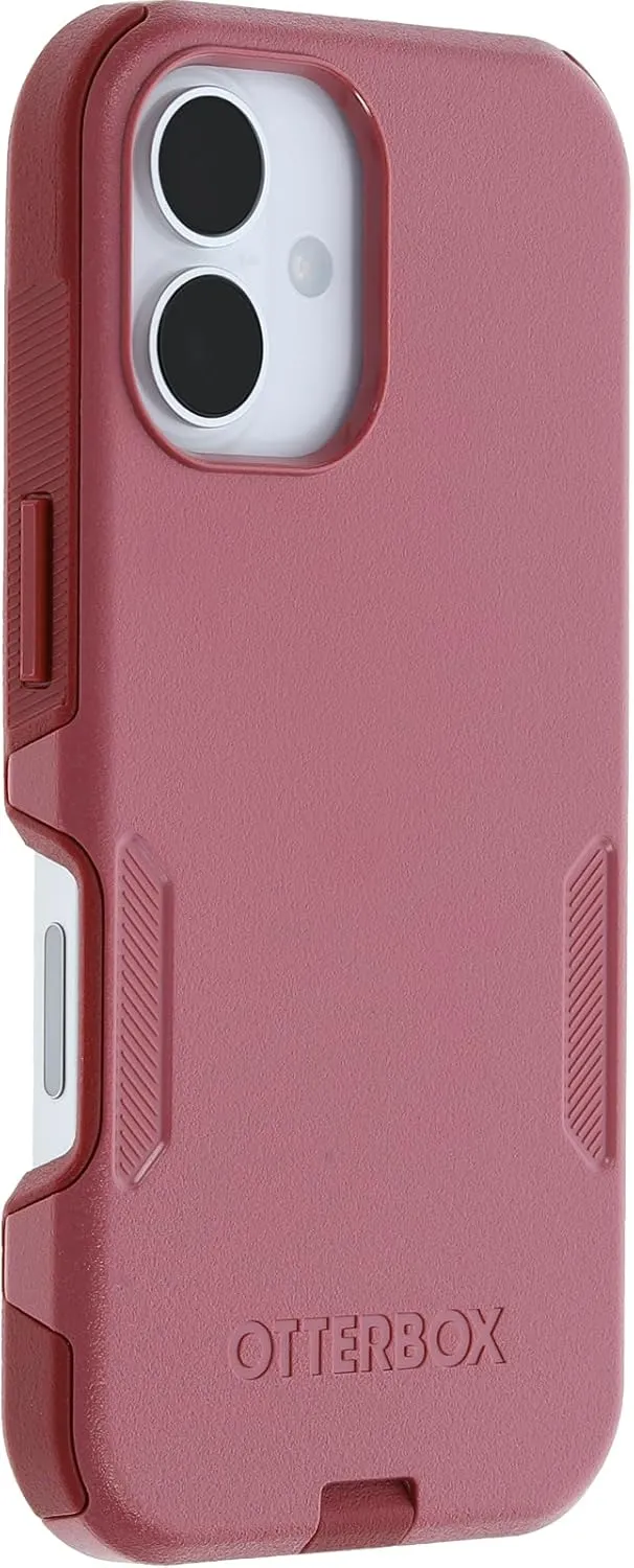 OtterBox iPhone 16 Commuter Series Case - Foxberry Pink