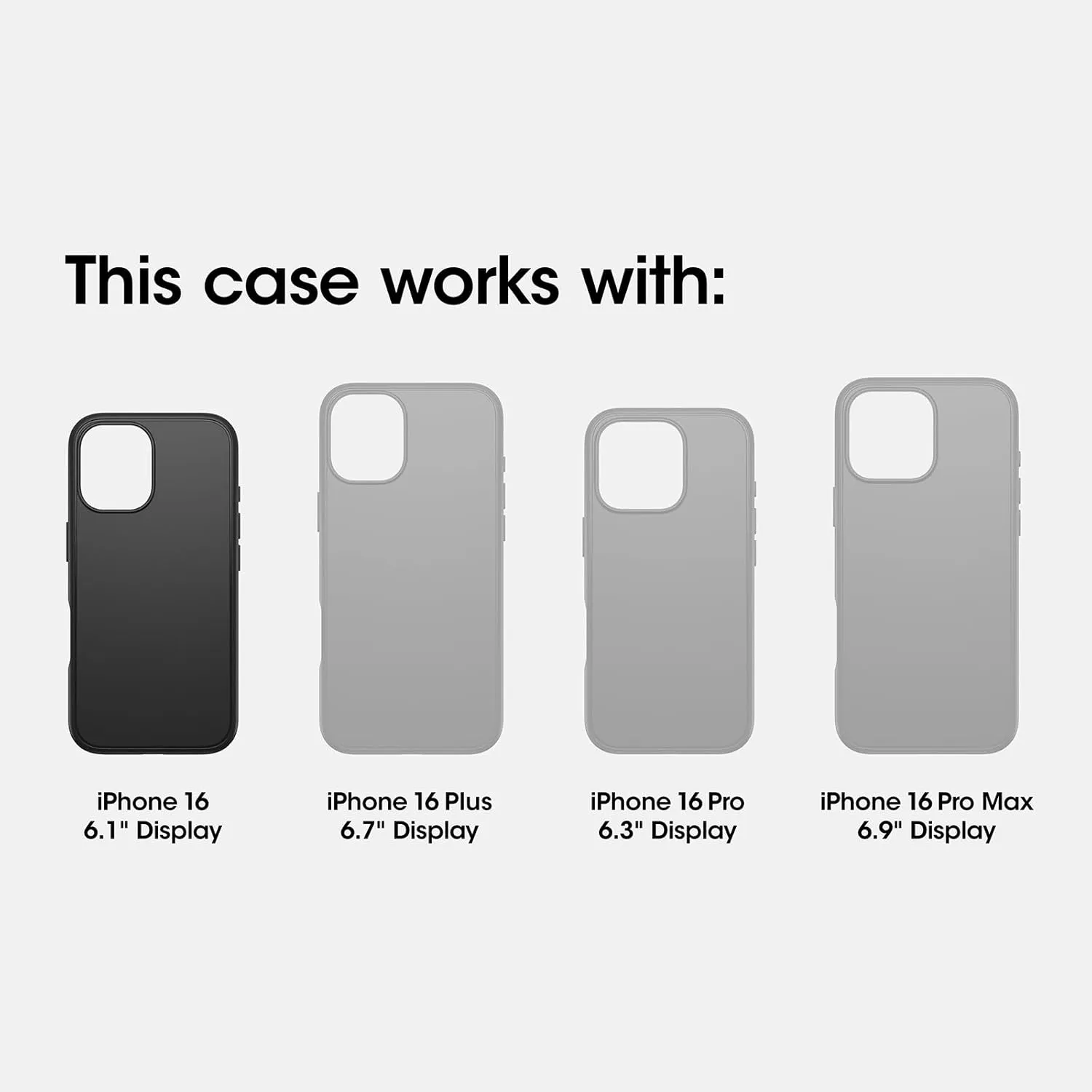 OtterBox iPhone 16 Commuter Series Case - Foxberry Pink