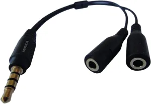 PC Headset/PC Gaming Headset Jack Splitter for Xbox One, PS4, Switch, Other Gaming Headsets, Laptop and Other Devices with a Combo Headphone Jack