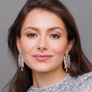 Pearl Feather Earrings (Limited Edition)