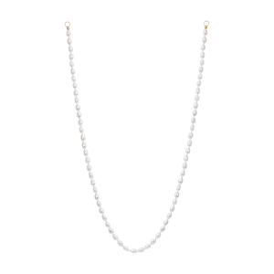 Petite White Oval Seed Pearl Strand - Made to Order