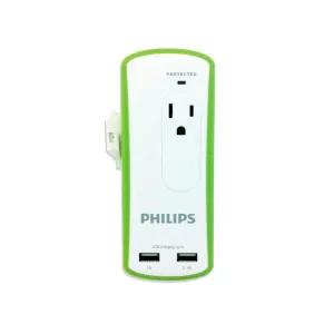 Philips SPP6020A/37 Travel Surge Protector with USB