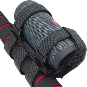 Portable Bike Golf-Cart Speaker Mount - Adjustable Strap Holder for JBL Flip 5 Charge Series Bluetooth Speaker, Waterproof Holder for Railing or Handlebar of Bicycle, Scooter, utv, ATV, Motorcycle