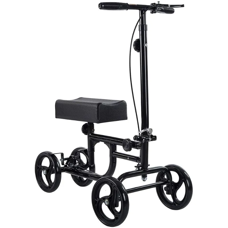 Premium All Terrain Medical Knee Walker Scooter, Adjustable & Safe