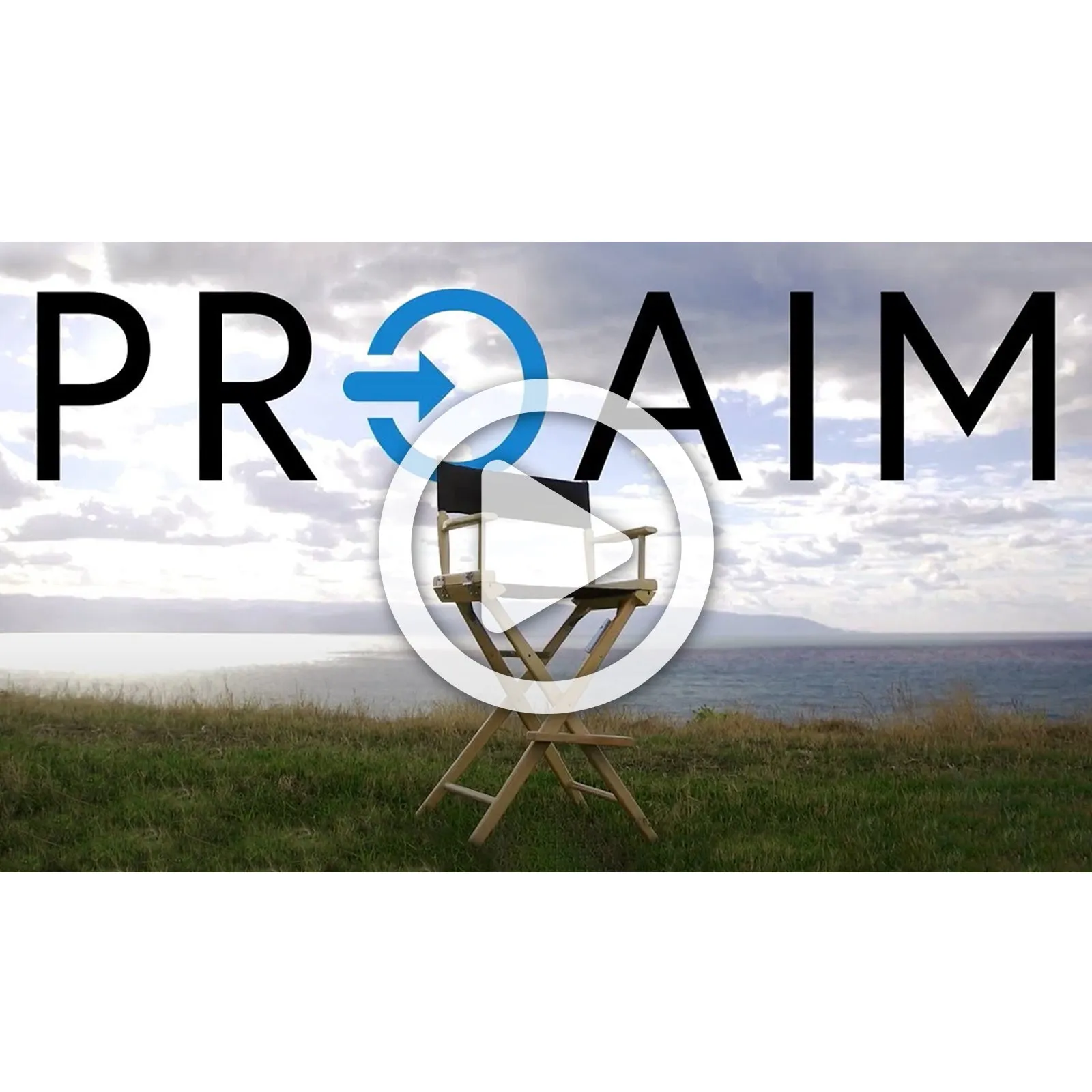 Proaim Foldable 30 Director Chair for Movies, Film Sets, Studios & More